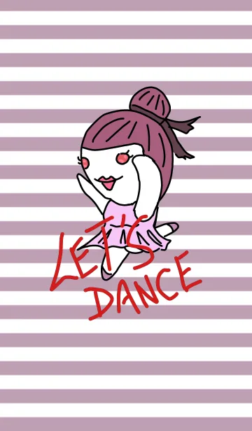 [LINE着せ替え] lets danceの画像1