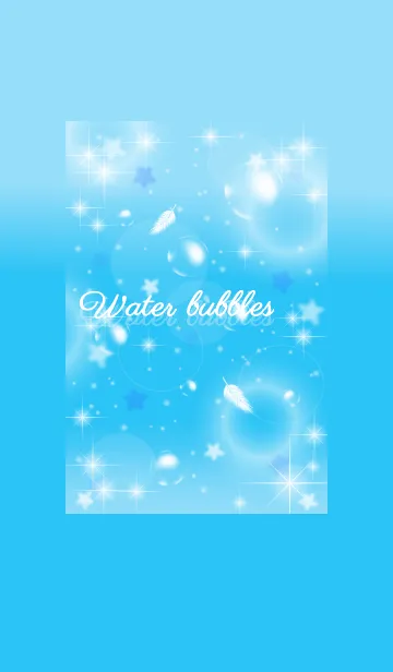 [LINE着せ替え] Waterbubblesの画像1