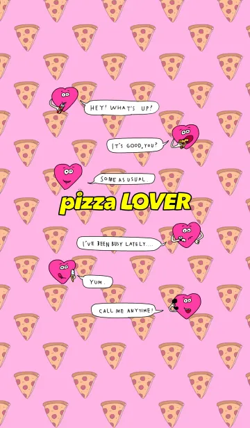 [LINE着せ替え] pizza LOVERの画像1