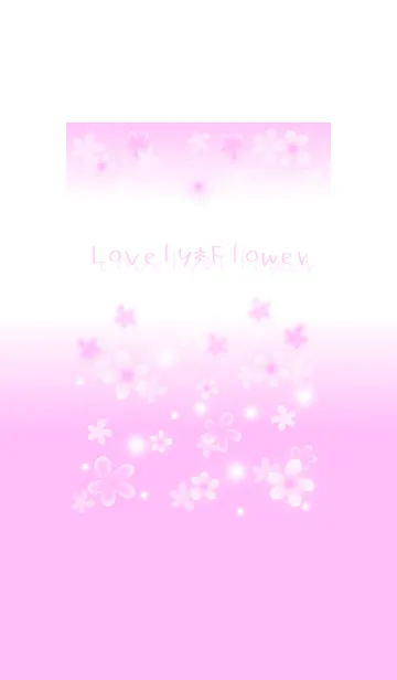 [LINE着せ替え] Lovely*Flowerの画像1