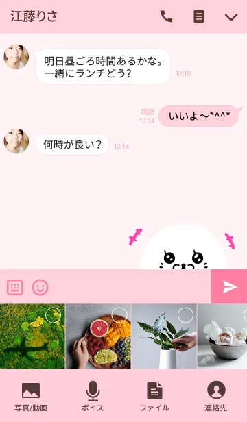 [LINE着せ替え] あかね専用のあざらしの名前着せかえの画像4