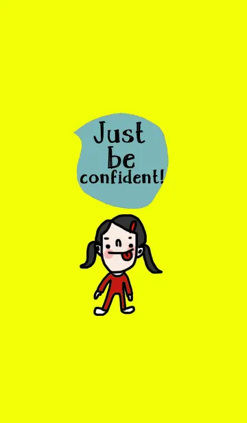 [LINE着せ替え] Sakura, just be confident.の画像1