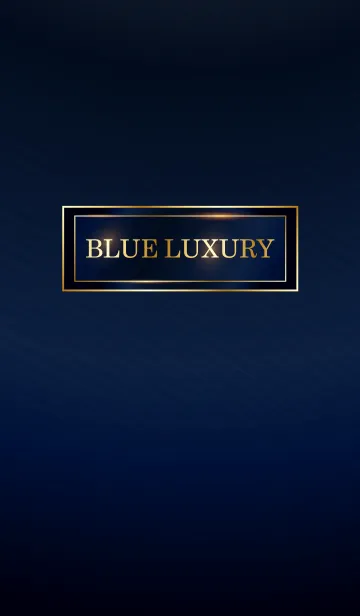 [LINE着せ替え] Blue luxuryの画像1