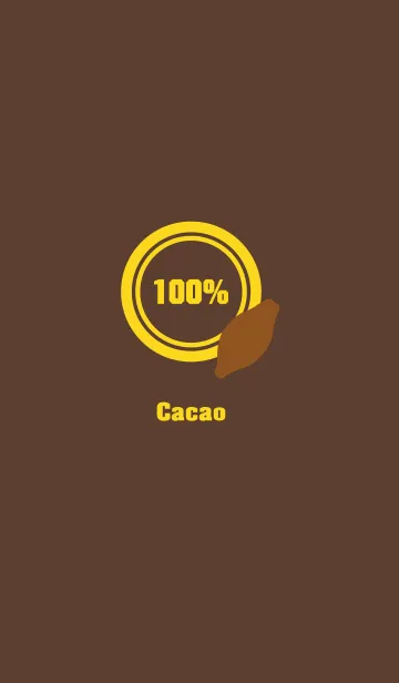 [LINE着せ替え] 100% Cacao Theme.の画像1