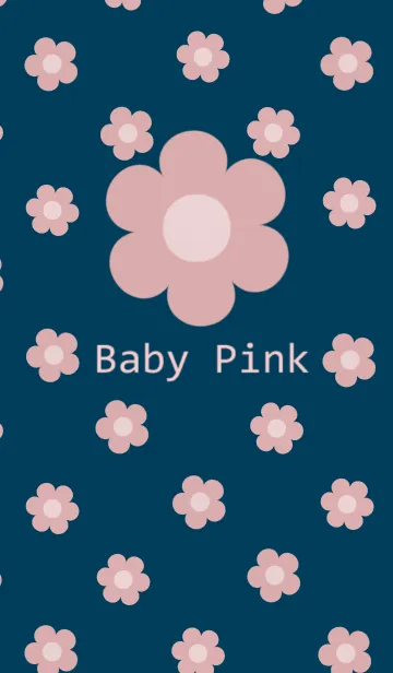 [LINE着せ替え] Flower Baby Pink 5の画像1