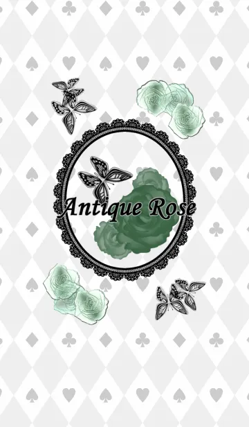 [LINE着せ替え] Antique Rose Gothic 3の画像1