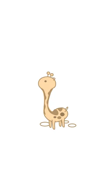 [LINE着せ替え] Staring - giraffeの画像1