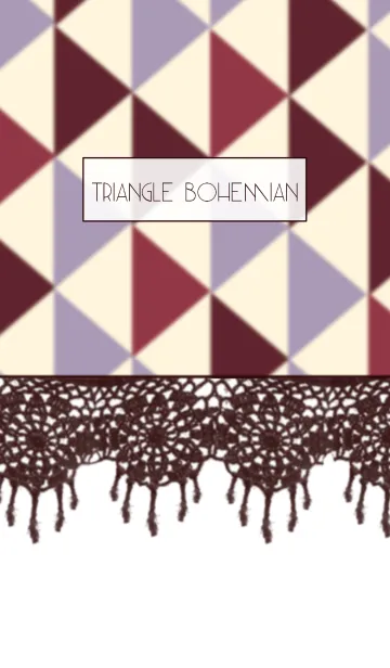 [LINE着せ替え] Bohemian triangleの画像1