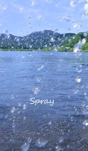 [LINE着せ替え] Spray～水～の画像1