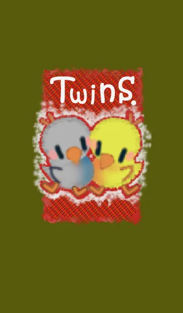 [LINE着せ替え] twins.の画像1