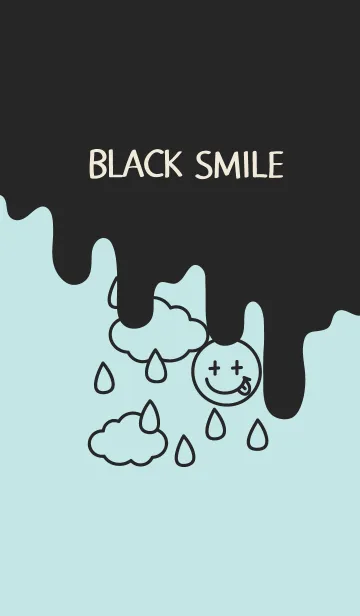 [LINE着せ替え] BLACK SMILEの画像1