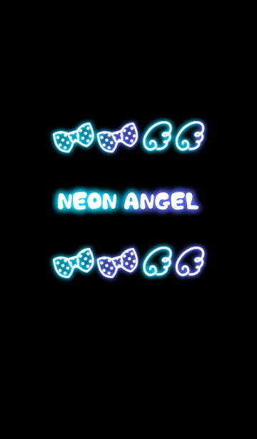 [LINE着せ替え] DREAM NEON ANGEL 4 BLUE SKYの画像1