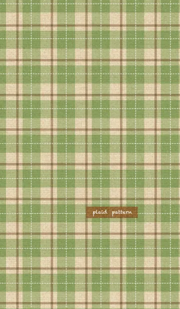 [LINE着せ替え] plaid pattern 3の画像1