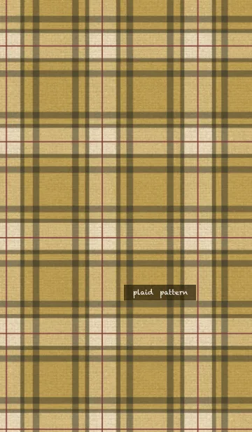 [LINE着せ替え] plaid pattern 4の画像1