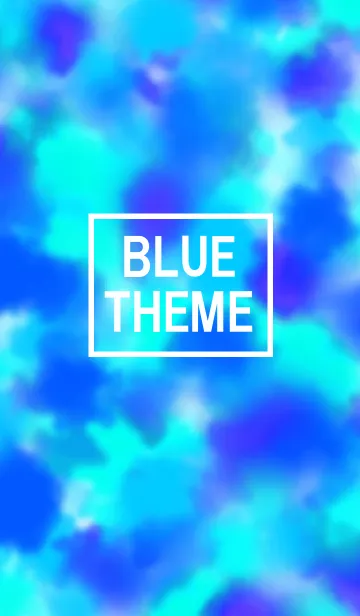 [LINE着せ替え] *Blue theme*の画像1