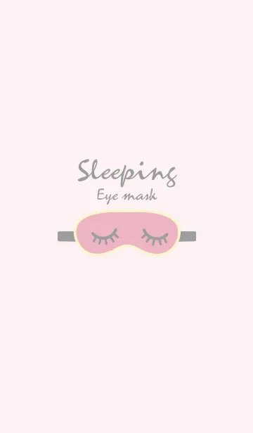 [LINE着せ替え] Sleeping eye mask.の画像1