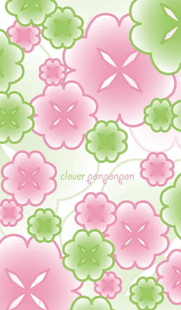 [LINE着せ替え] clover ponponponの画像1