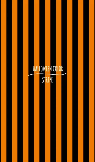 [LINE着せ替え] HALLOWEEN COLOR STRIPE Ver.の画像1