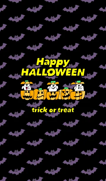 [LINE着せ替え] おばけが飛び出すHAPPY HALLOWEEN！の画像1