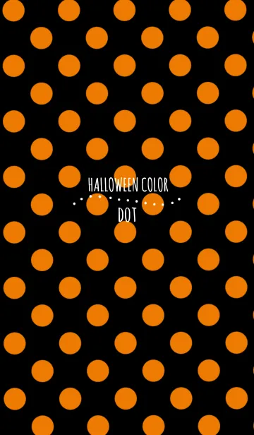 [LINE着せ替え] HALLOWEEN COLOR Dot Ver.の画像1