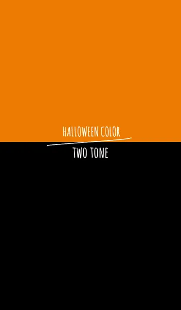 [LINE着せ替え] HALLOWEEN COLOR Two Tone Ver.の画像1