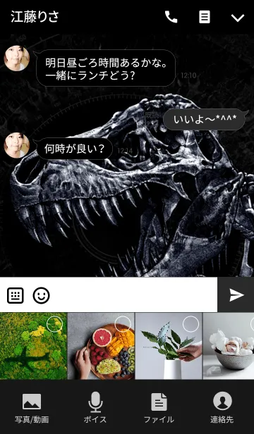 [LINE着せ替え] 恐竜時代 2の画像4