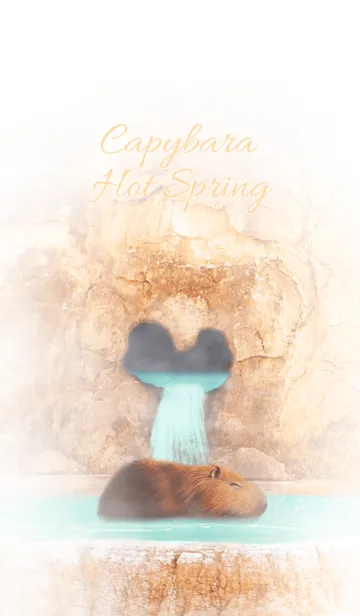 [LINE着せ替え] Capybara Hot Springの画像1