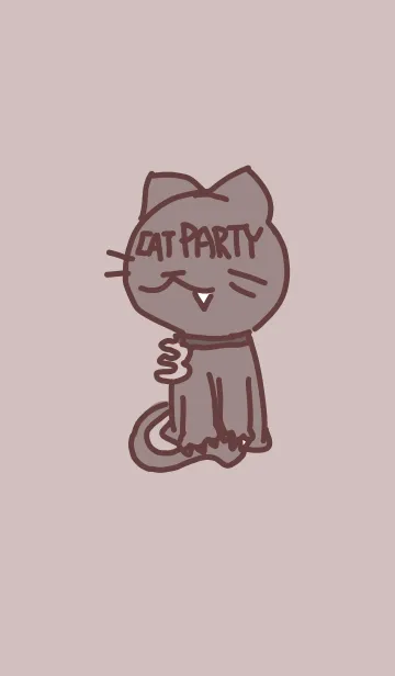 [LINE着せ替え] catparty3の画像1