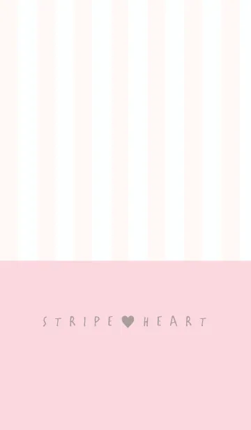 [LINE着せ替え] STRIPE♥HEARTの画像1