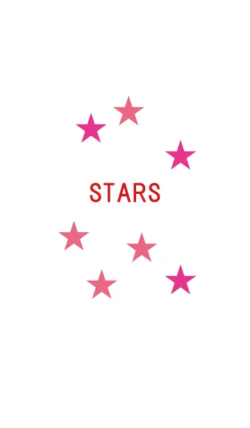 [LINE着せ替え] PinkPurple-Starsの画像1