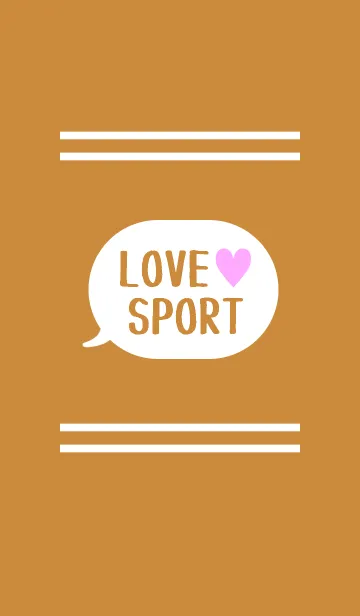 [LINE着せ替え] LOVE SPORT 8の画像1