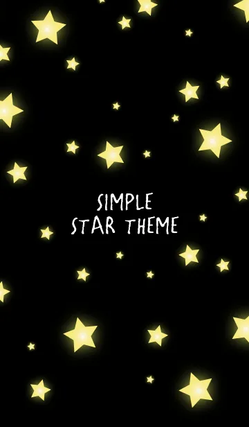 [LINE着せ替え] - SIMPLE STAR THEME -の画像1