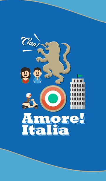 [LINE着せ替え] Amore！ Italia~アモーレ！イタリア~の画像1