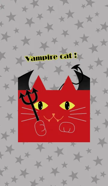 [LINE着せ替え] Vampire catの画像1