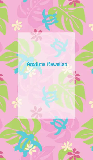 [LINE着せ替え] Anytime Hawaiianの画像1