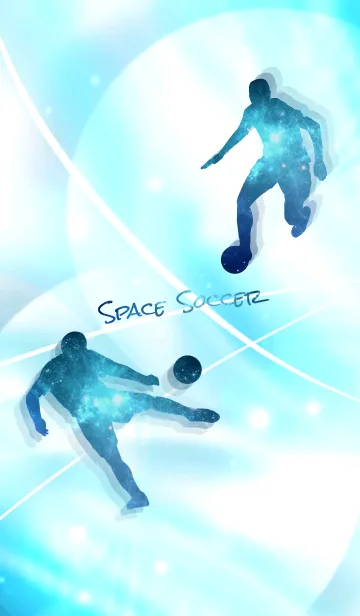 [LINE着せ替え] Space Soccer Ver.3の画像1