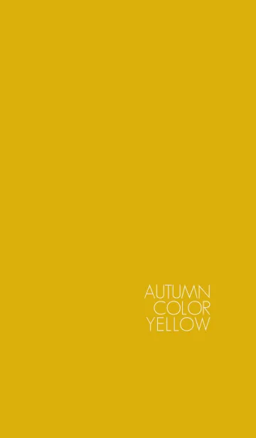 [LINE着せ替え] AUTUMN COLOR YELLOWの画像1