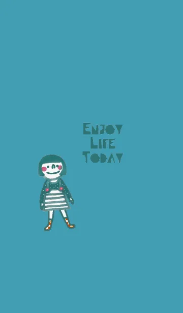 [LINE着せ替え] iYongyee , Enjoy life today.の画像1