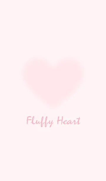 [LINE着せ替え] Fluffy -PINK- Heartの画像1