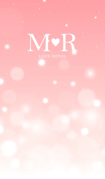 [LINE着せ替え] LOVE INITIAL - M♥R -の画像1