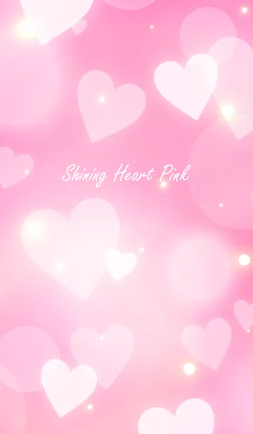 [LINE着せ替え] - Shining Heart Pink -の画像1