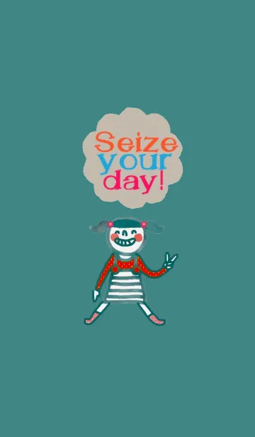 [LINE着せ替え] Beep, Seize your day.の画像1