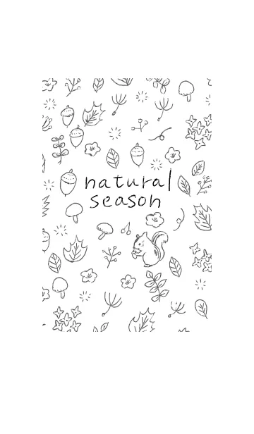 [LINE着せ替え] Natural seasonの画像1