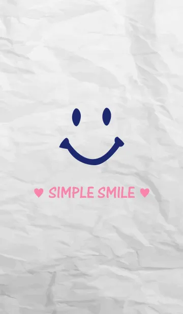 [LINE着せ替え] SIMPLE SMILE.の画像1