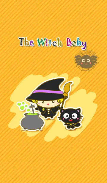 [LINE着せ替え] The witch baby in Halloweenの画像1