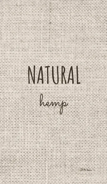 [LINE着せ替え] NATURAL hempの画像1