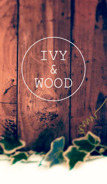 [LINE着せ替え] IVY ＆ WOODの画像1