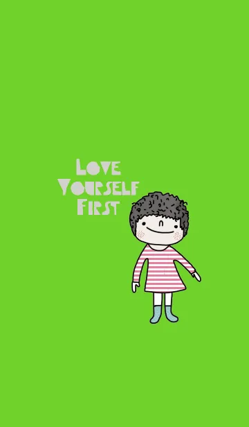 [LINE着せ替え] Joo Joop, love yourself first.の画像1