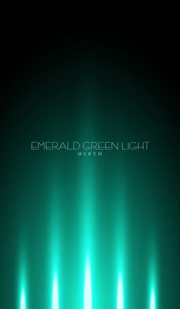 [LINE着せ替え] -EMERALD GREEN LIGHT-の画像1