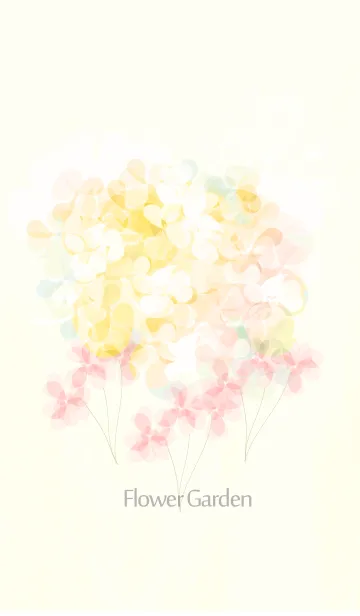 [LINE着せ替え] artwork_Flower garden7の画像1